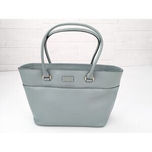 Kate Spade Tote Grove Street Small Margareta LIGHT BLUE Leather Bag Satchel